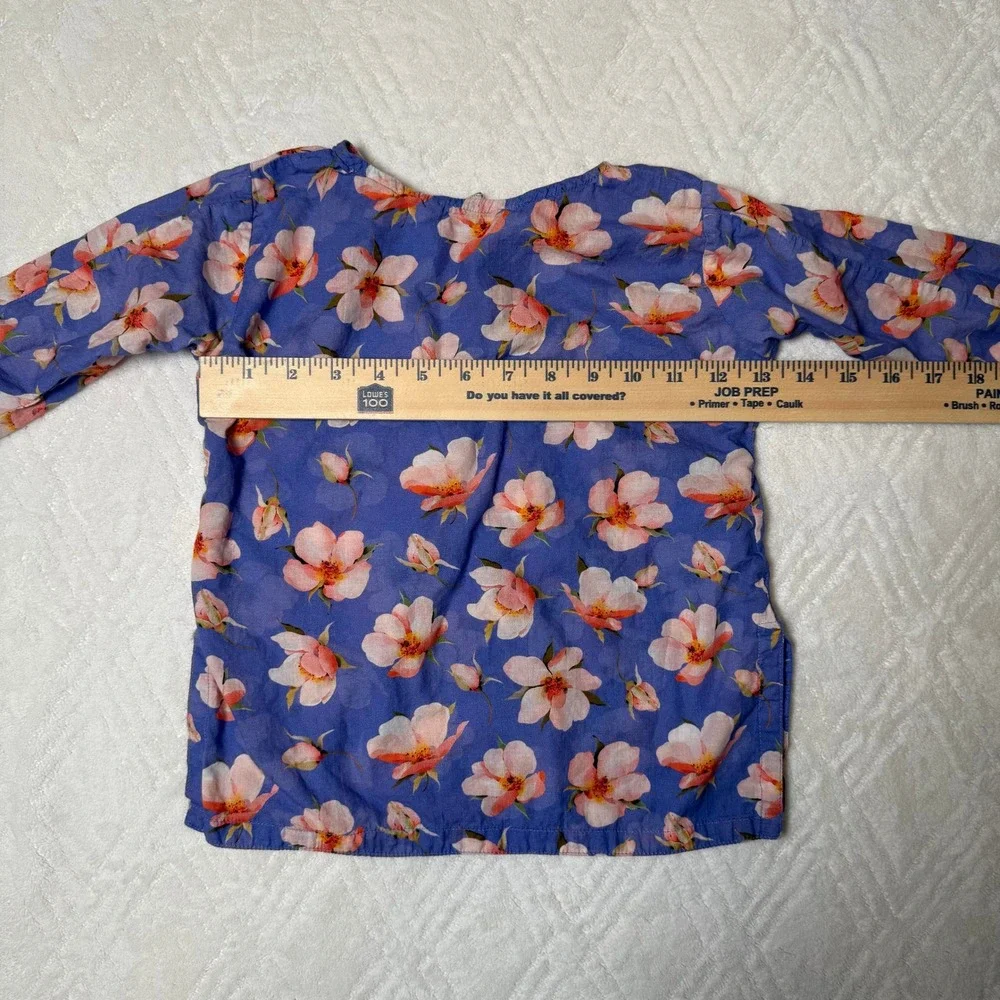Boho Cottage Girls 3pc Lot Approx Sz 8 Floral Dresses Blouse Unbranded